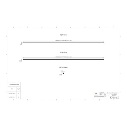 CarbonBar Countertop Rodding