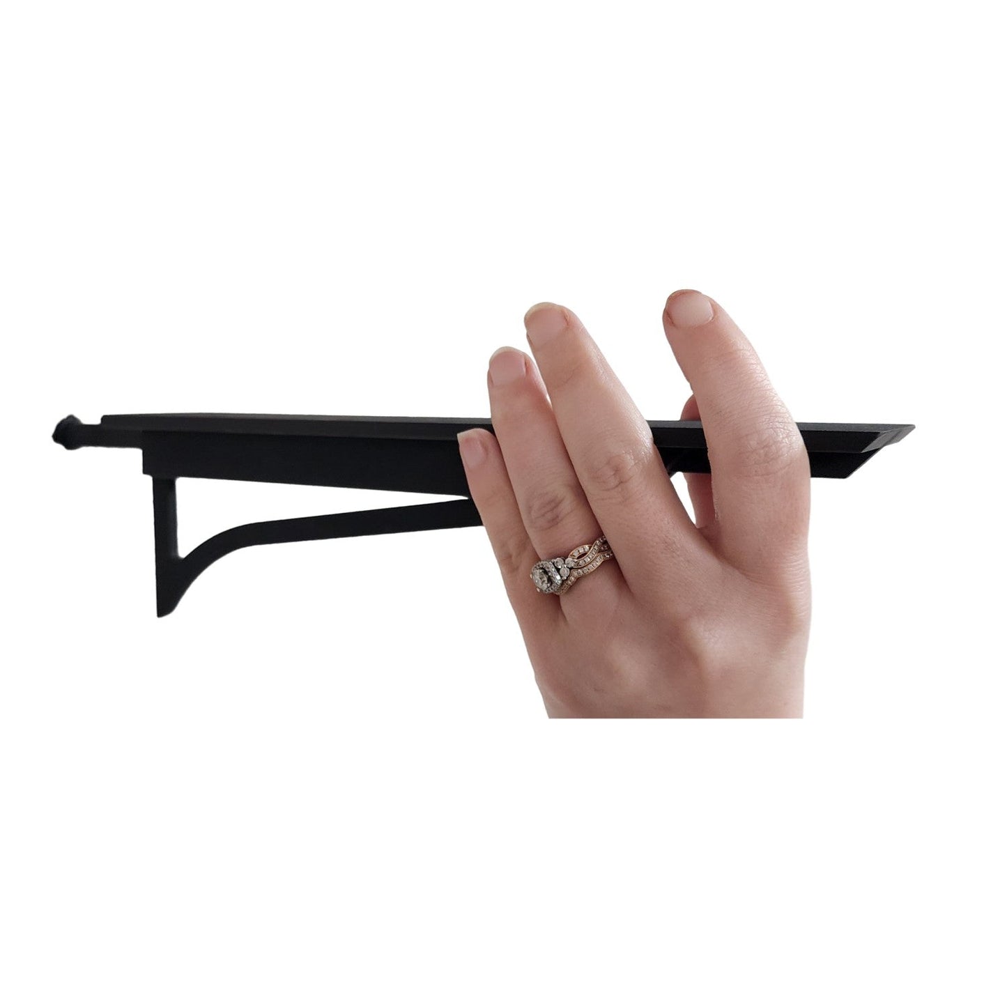 Floating Flat Shelf - Bell (2 Pack)
