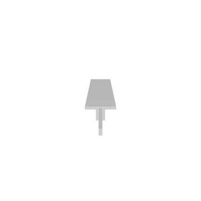 Floating Flat Shelf - Sleek (2 Pack)